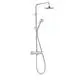 KLUDI-LOGO-Thermostat-Dual-Shower-System-Kopfbrause-200mm-chrom-6809205-00 gallery number 1